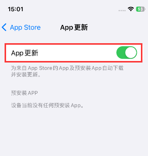 石屏苹果15维修中心如何让iPhone15APP自动更新