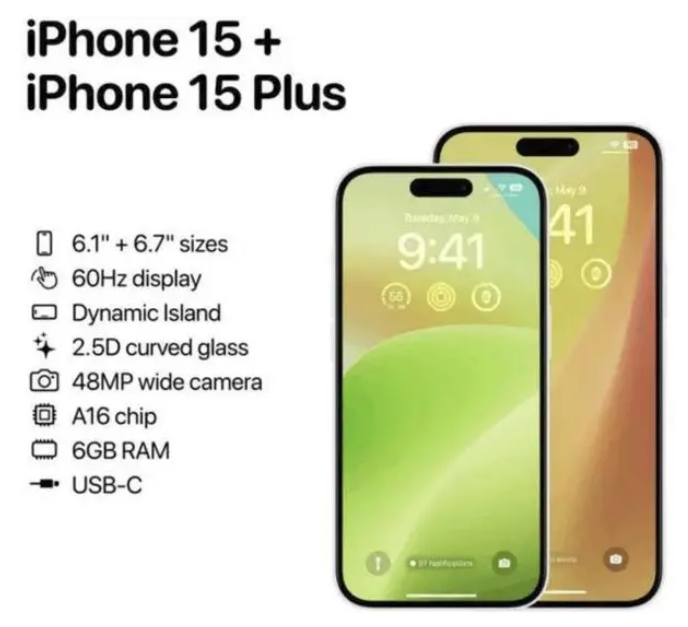 石屏苹果15维修服务分享iPhone15有哪些机型 
